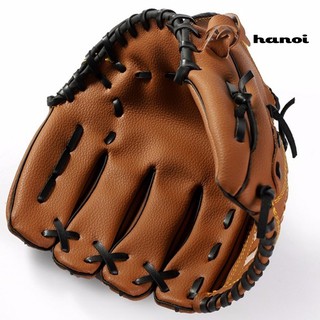 [QL]Thicken Infield Pitcher Baseball Glove Softball Practice Training Equipment