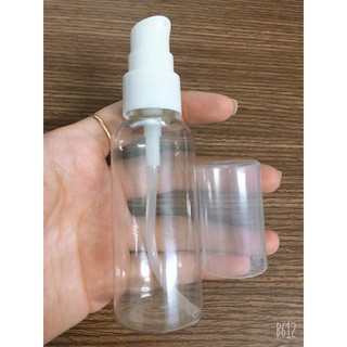 Chai nhựa 50ml chiết mỹ phẩm