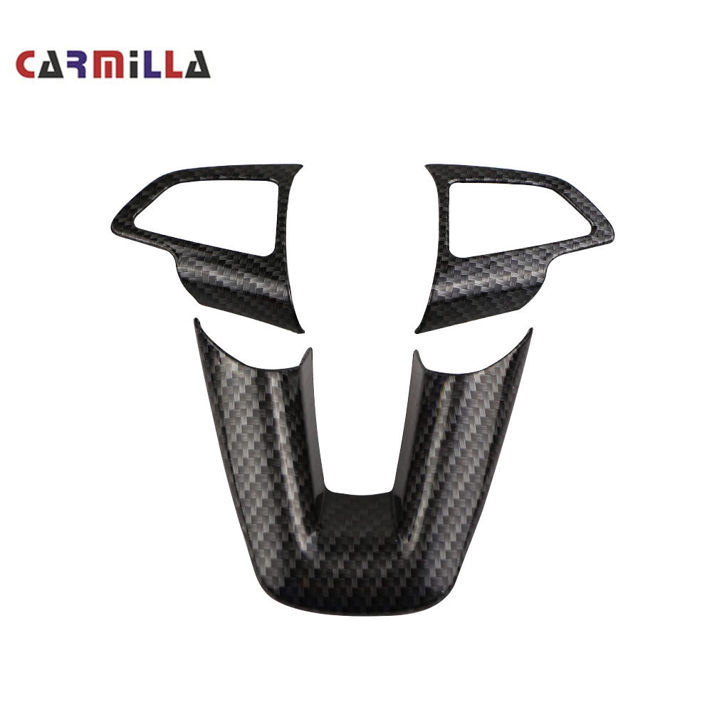 Set 3 nhãn dán trang trí vô lăng xe ô tô Ford ecosport 2018