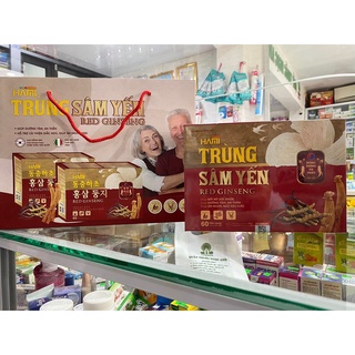 Trùng Sâm Yến Hami - Red Ginseng (mẫu mới Đông trùng linh chi)