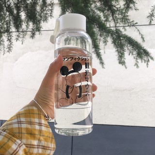 Bình nước thủy tinh Cartoon-Bottle.