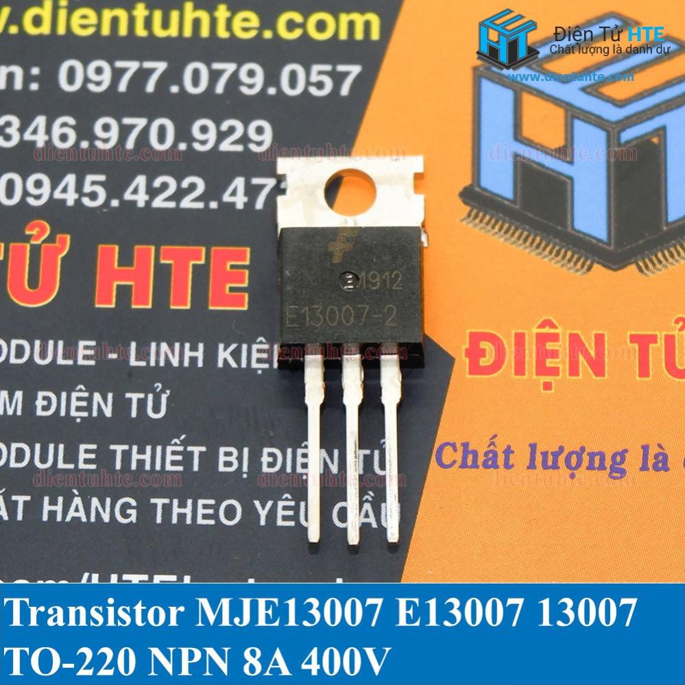 Combo 2 Transistor công suất  JE13007 E13007 13007 400V 8A TO-220