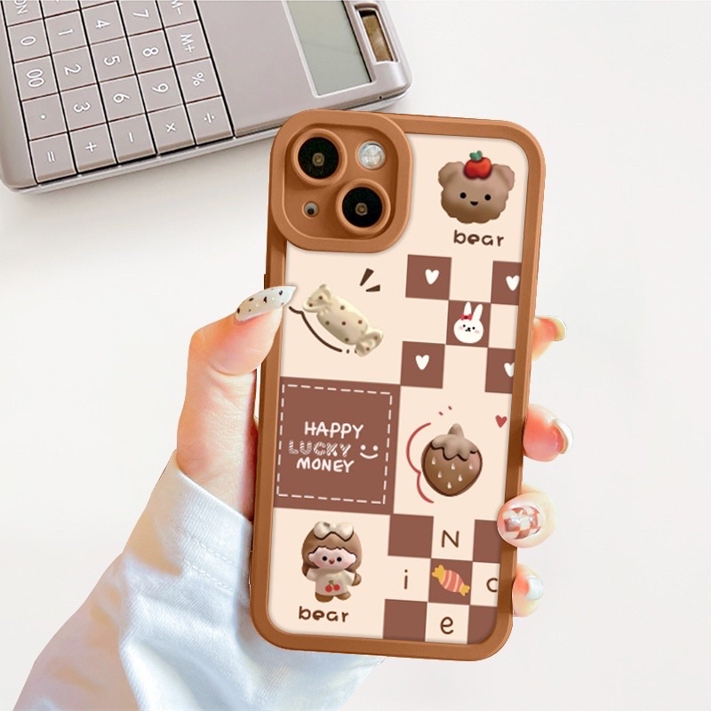 Ốp Lưng lP Cạnh Vuông Kaw Elegant 6/6splus/7/7plus/8/8plus/x/xr/xs/11/12/13/pro/max/plus