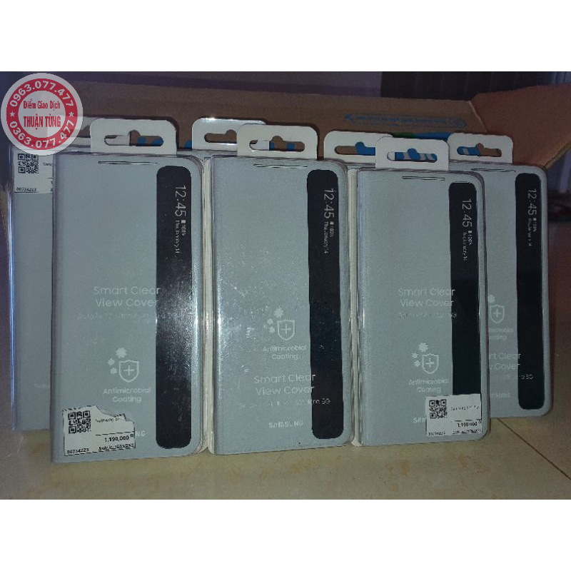 Bao Da Clear View Samsung Galaxy S21 Ultra - Chính Hãng