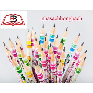 Hộp 10 Cây Bút Chì Gỗ HB Thiên Long GP012 Màu Ngẫu Nhiên