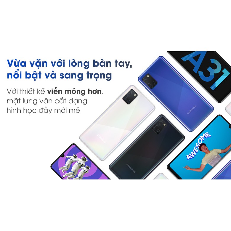 Điện thoại Samsung Galaxy A31 - Hàng Chính Hãng Mới 100% | BigBuy360 - bigbuy360.vn