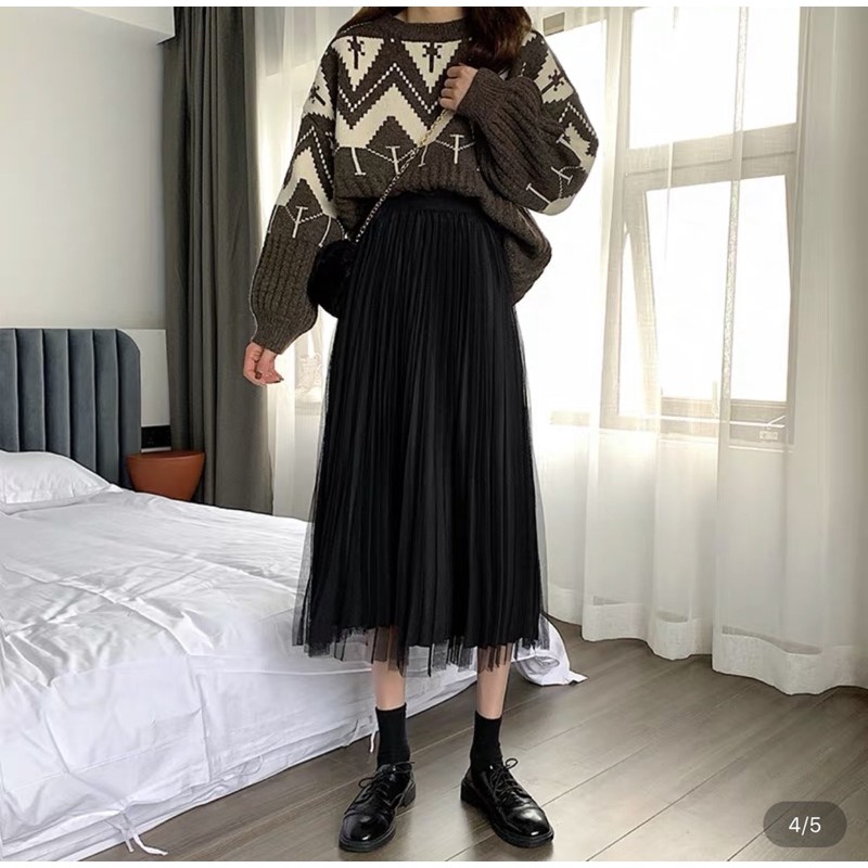 Chân váy dập ly to 🎀[ kèm HÌNH THẬT ] | BigBuy360 - bigbuy360.vn