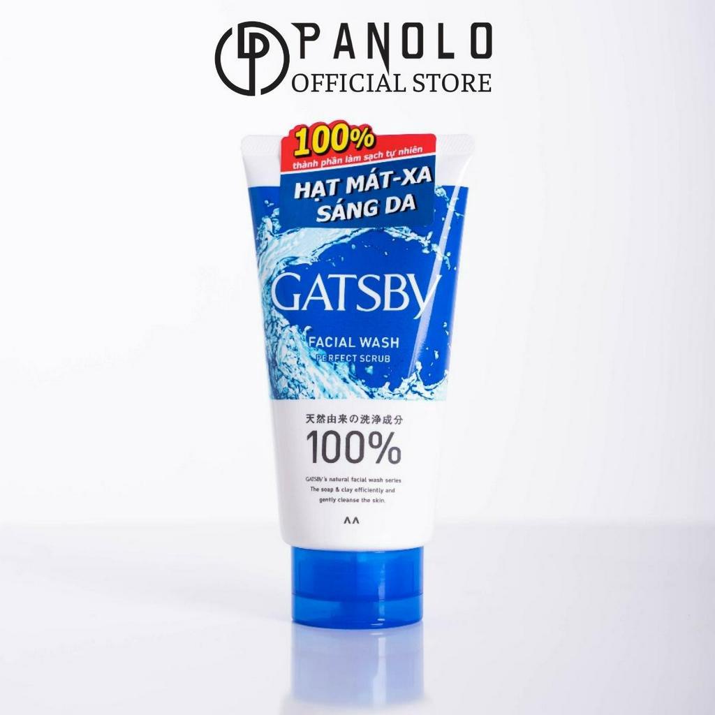 Sữa Rửa Mặt Da Khô Mát Lạnh Gatsby Perfect Scrub 130g