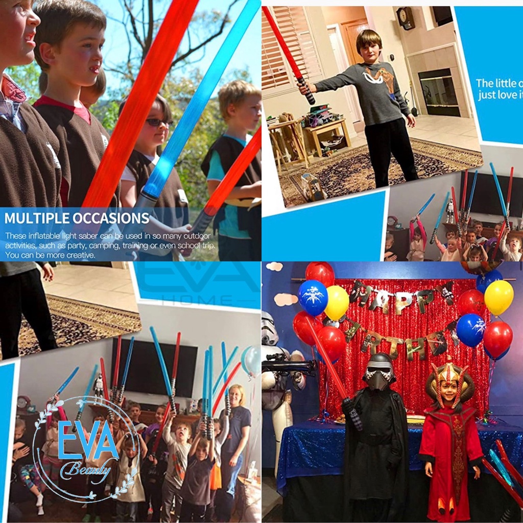 Đồ Chơi Bơm Hơi / Đồ Chơi Kiếm Bơm Hơi Saber Nhiều Màu Cho Bé 75 Cm