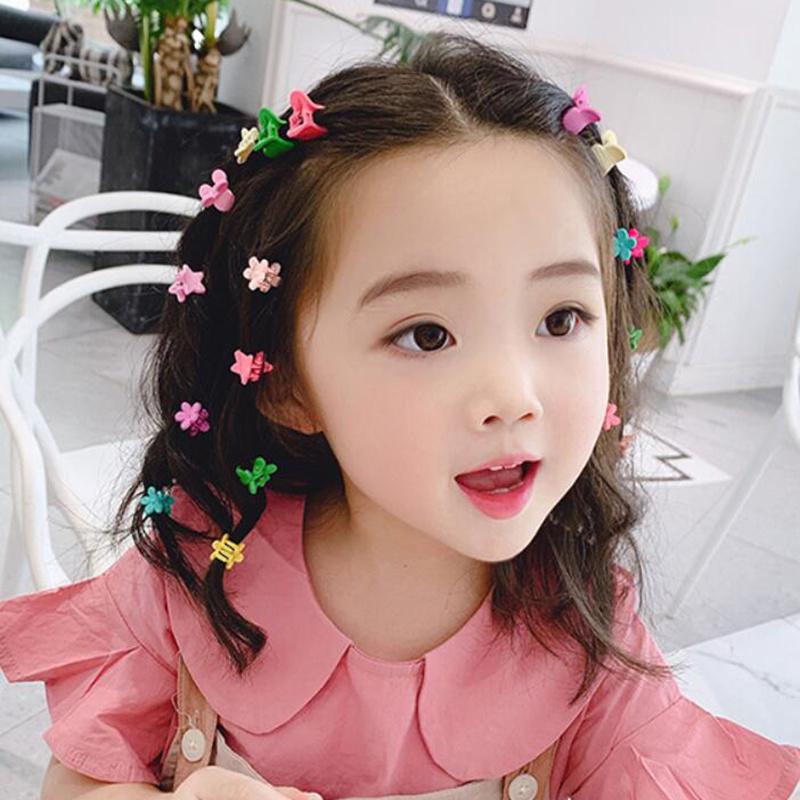 BUTTERFLY Set 20 Kẹp Tóc Hình Bướm Dễ Thương Cho Bé Gái