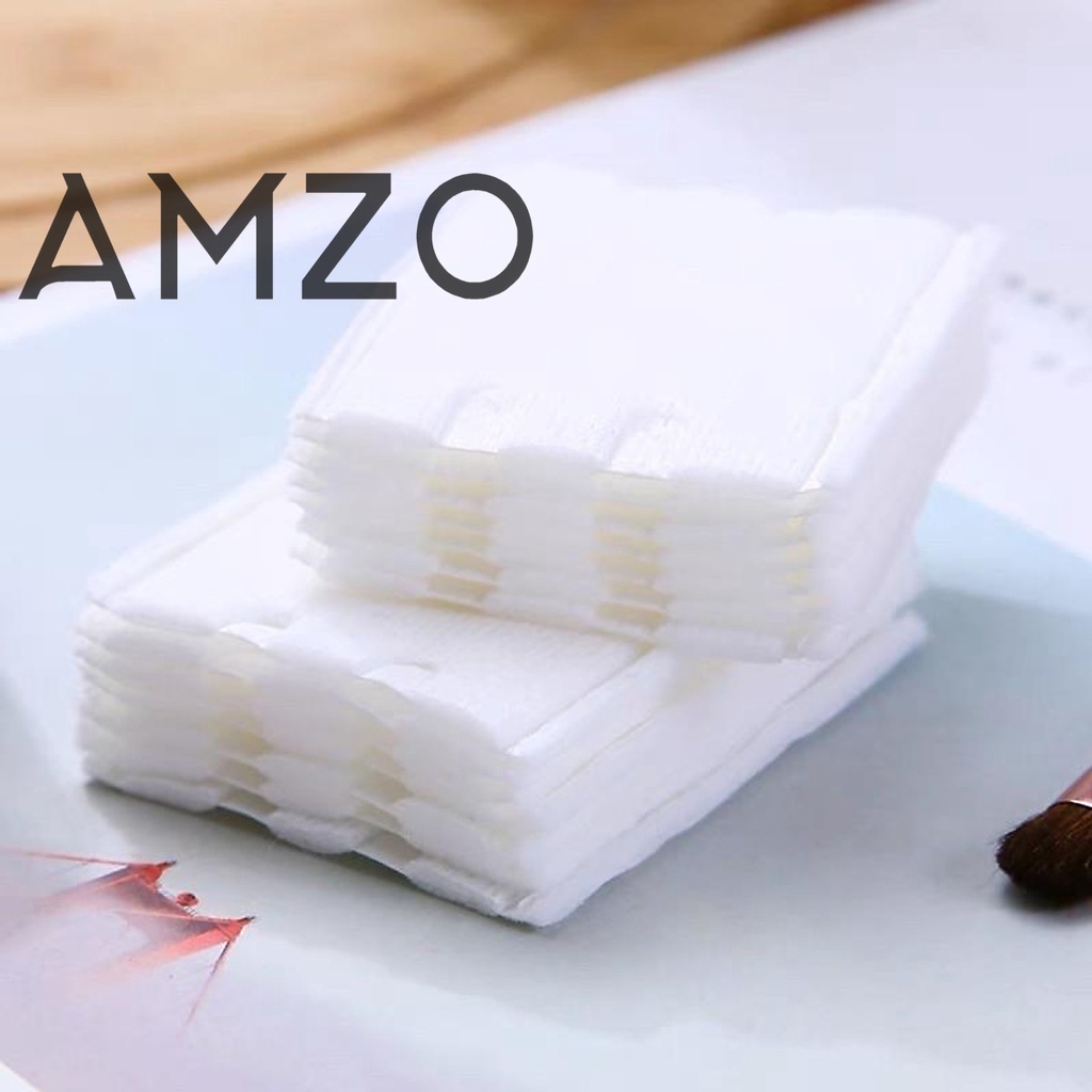 Bông tẩy trang cotton pads 222 miếng 3 lớp - AMZO