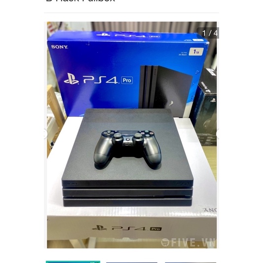 Máy Chơi Game PS4 PRO (Likenew 2 tay cầm)