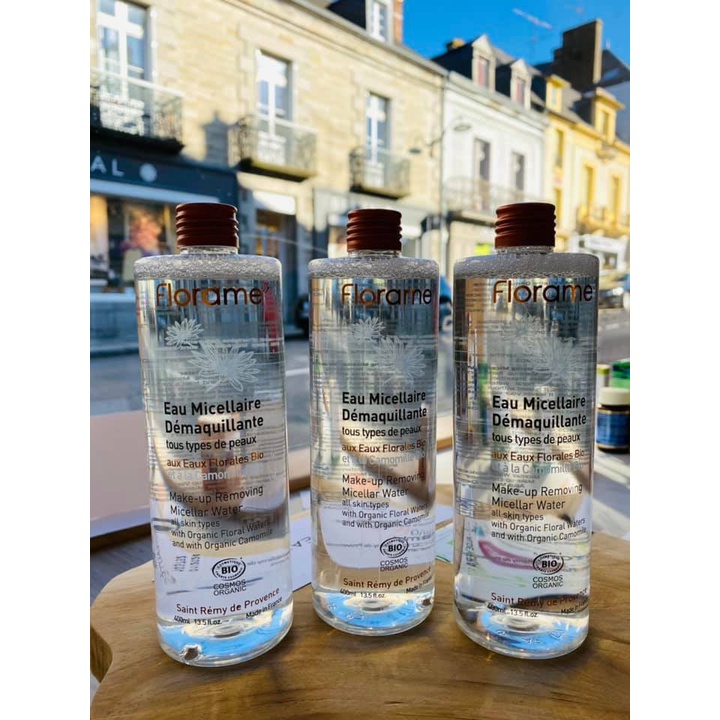 Tẩy trang hữu cơ Bio Florame Cleansing Micellar Water Pháp