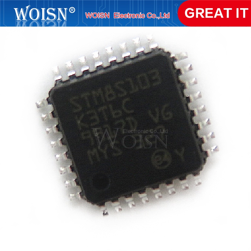 Con chip STM8S003K3T6C STM8S005C6T6 STM8S005K6T6C STM8S103K3T6C STM8S105C4T6 STM8S5C6T6 STM8S54K3C3C STM8S10K4T6C6C