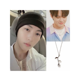 Vòng cổ mặt hoa hồng chenle renjun nct