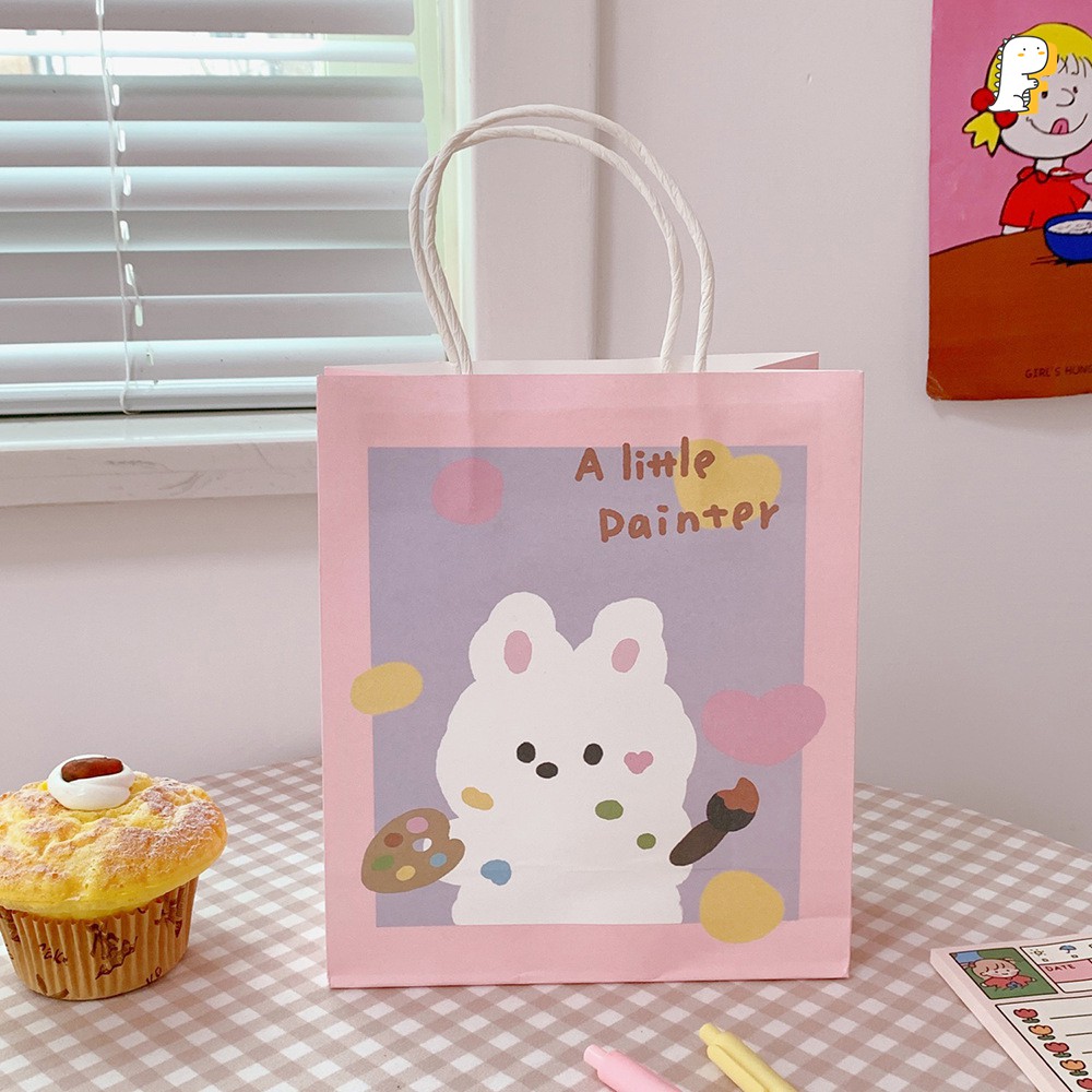 Túi giấy quà tặng Gấu và thỏ