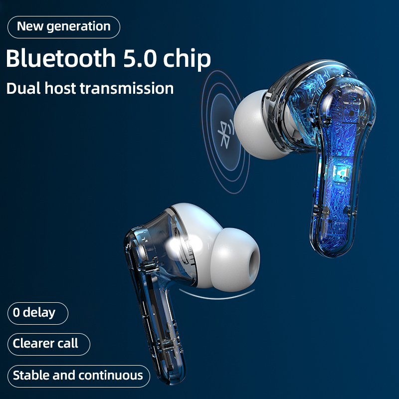 Tai Nghe UTELITE Bluetooth 5.0 Chống Ồn Có Đèn Led Chất Lượng Cao