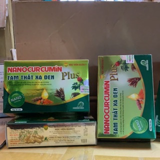 NanoCurcumin Tam Thất Xạ Đen Plus