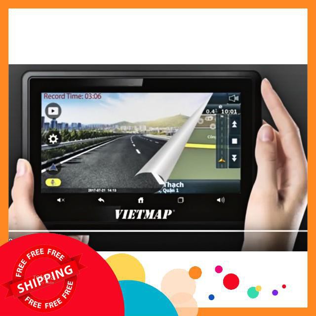 (Xe) Camera Hành Trình Vietmap W810 vừa dẫn đường vừa ghi hình . .