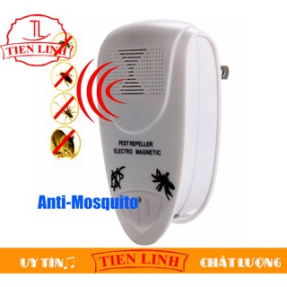 Máy đuổi Chuột, Gián,Ruồi, Muỗi và các loại côn trùng Pest Repeller LI3110 Bh uy Tín 1 Đổi 1 (Trắng)