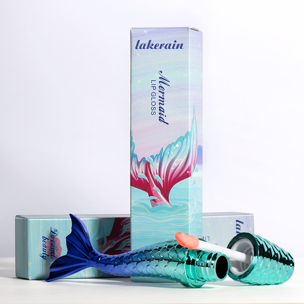 [Hàng mới về] Son Kem 12 Màu Thiết Kế Vỏ Hình Nàng Tiên Cá Kháng Nước Lâu Trôi | BigBuy360 - bigbuy360.vn