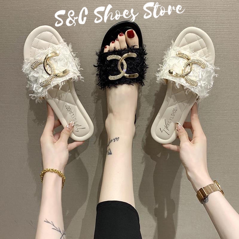 Sandal Đế Thấp 1.5CM Mềm Mại Chống Trượt Chống Mòn Thoải Mái Thời Trang Dành Cho Bạn Nữ