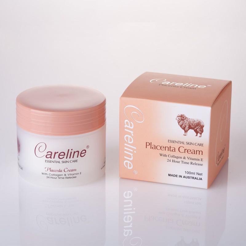 Kem Dưỡng Ẩm Cừu CARELINE ESSENTIAL SKIN CARE PLACENTA CREAM 100ml