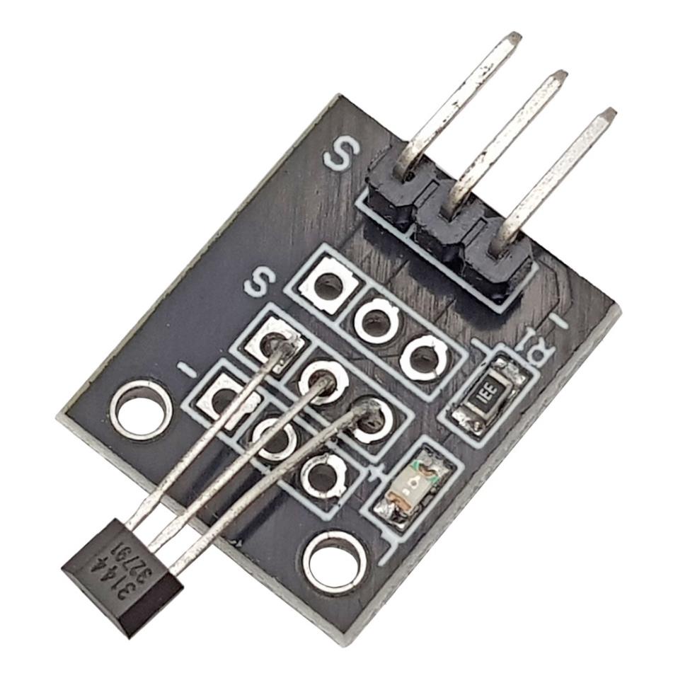 Cảm biến từ Hall KY-003 nhận biết nam châm dùng cho arduino và các vi điều khiển khác