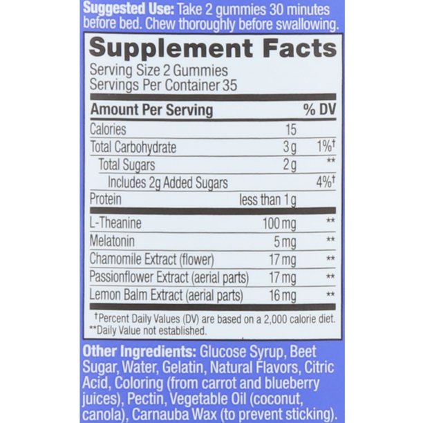 [DATE 01/2023] OLLY SLEEP 50 &amp; 70 GUMMIES &amp; OLLY SLEEP EXTRA STRENGTH 70 GUMMIES