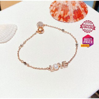 [ma209] Vòng Tay Swarovski White Remix Collection Love Bracelet-Size S