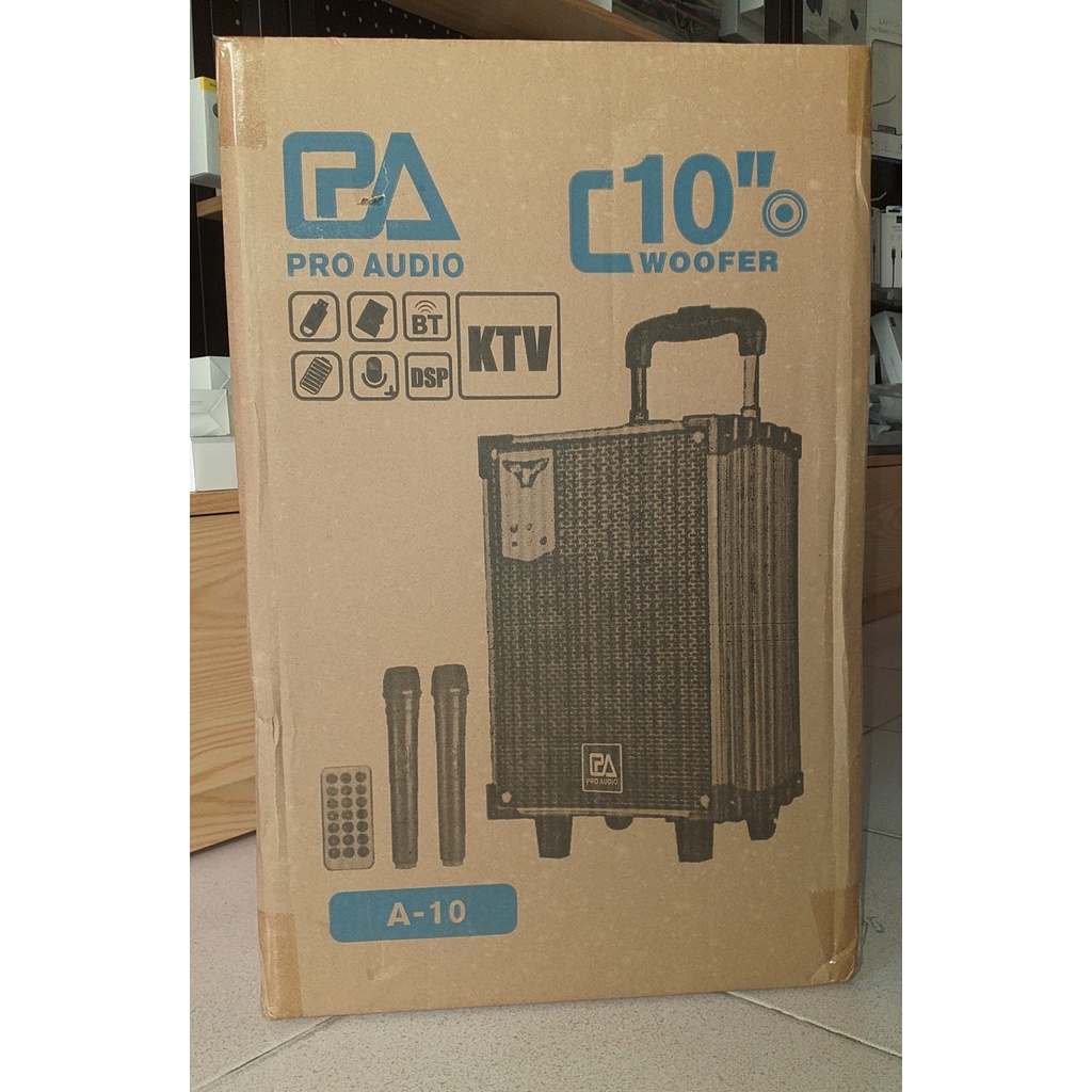 Loa kéo Karaoke Pro Audio A12/A10 Siêu Bass Công Suất Đỉnh 1000W-1500W