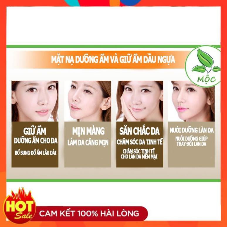 Mặt NẠ Dưỡng Da, TRẮNG DA Dầu Ngựa Bioaqua 1 Miếng 40g