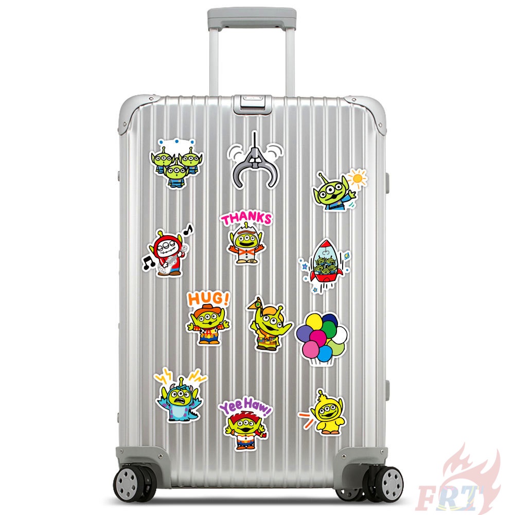 Set 50 nhãn dán mix emoji hoạt hình Disney Q nhân vật hài hước người ngoài hành tinh Toy Story Series 02 DIY thời trang