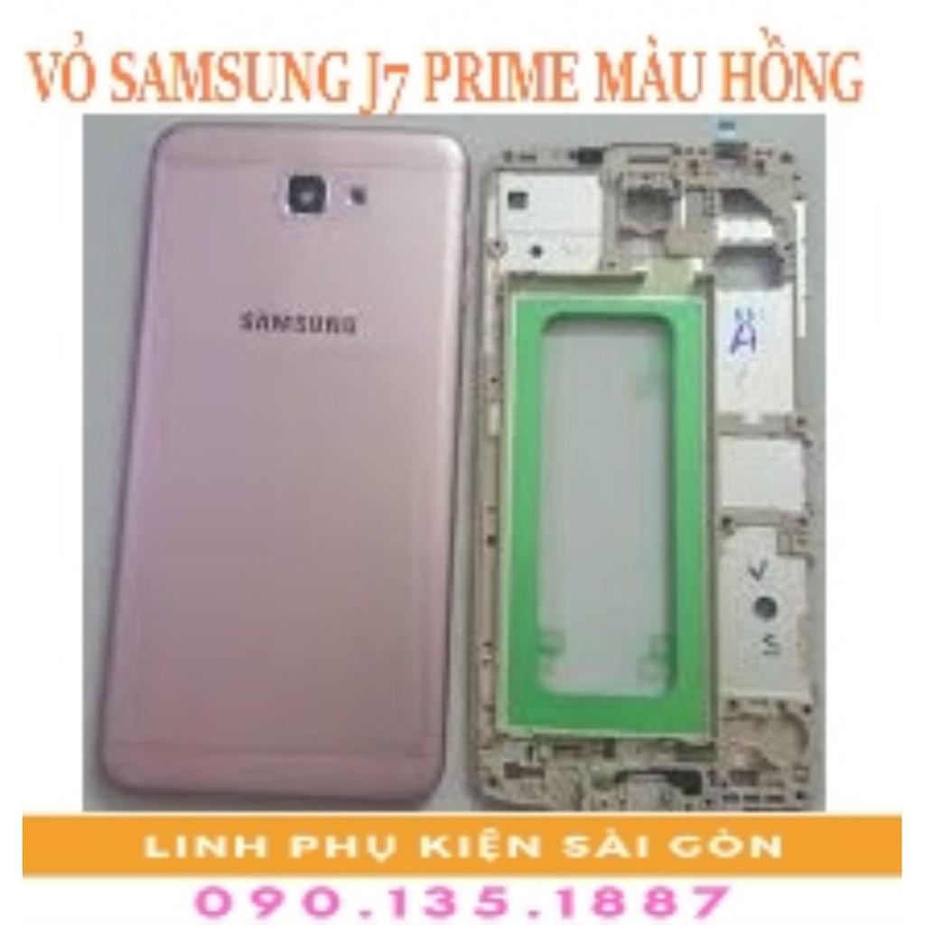 VỎ SAMSUNG J7 PRIME MÀU HỒNG