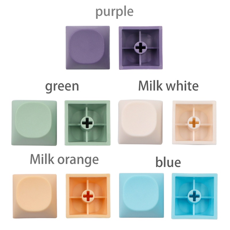 Bộ 10 Nút Bấm Thay Thế Bằng PBT Màu Sắc Ngọt Ngào Tiện Dụng Cho Bàn Phím Cơ