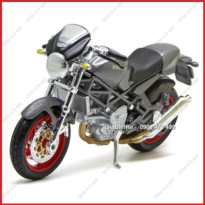 XE MÔ HÌNH 1:18 DUCATI MONTER S4 - MAISTO - 88051