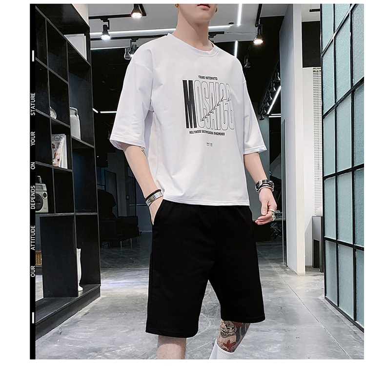 Set Bộ quần áo Nam Thể Thao MOSAICC - Áo Chất COTTON 100% - Quần Da cá - Túi sâu tiện dụng Hàng Familylove Có bigsize