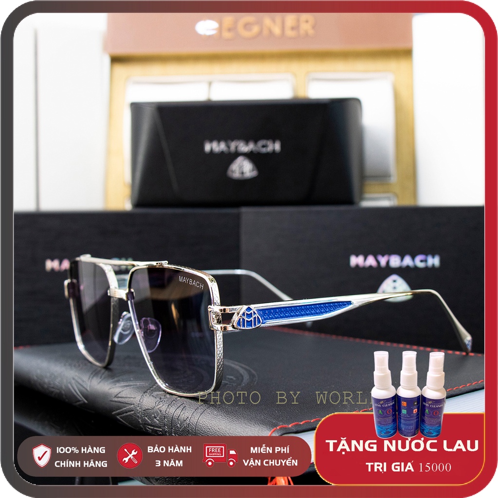 Kính mát nam cao cấp MB7 full box, bảo hành 12 tháng, tròng Polarized cường lực, chống chói