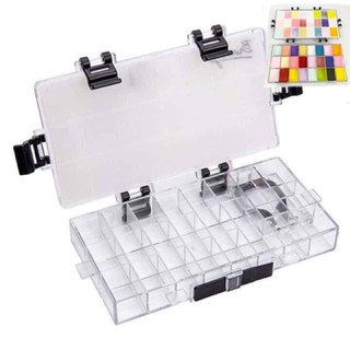 Hộp đựng bột 24 ô - chống đổ bột