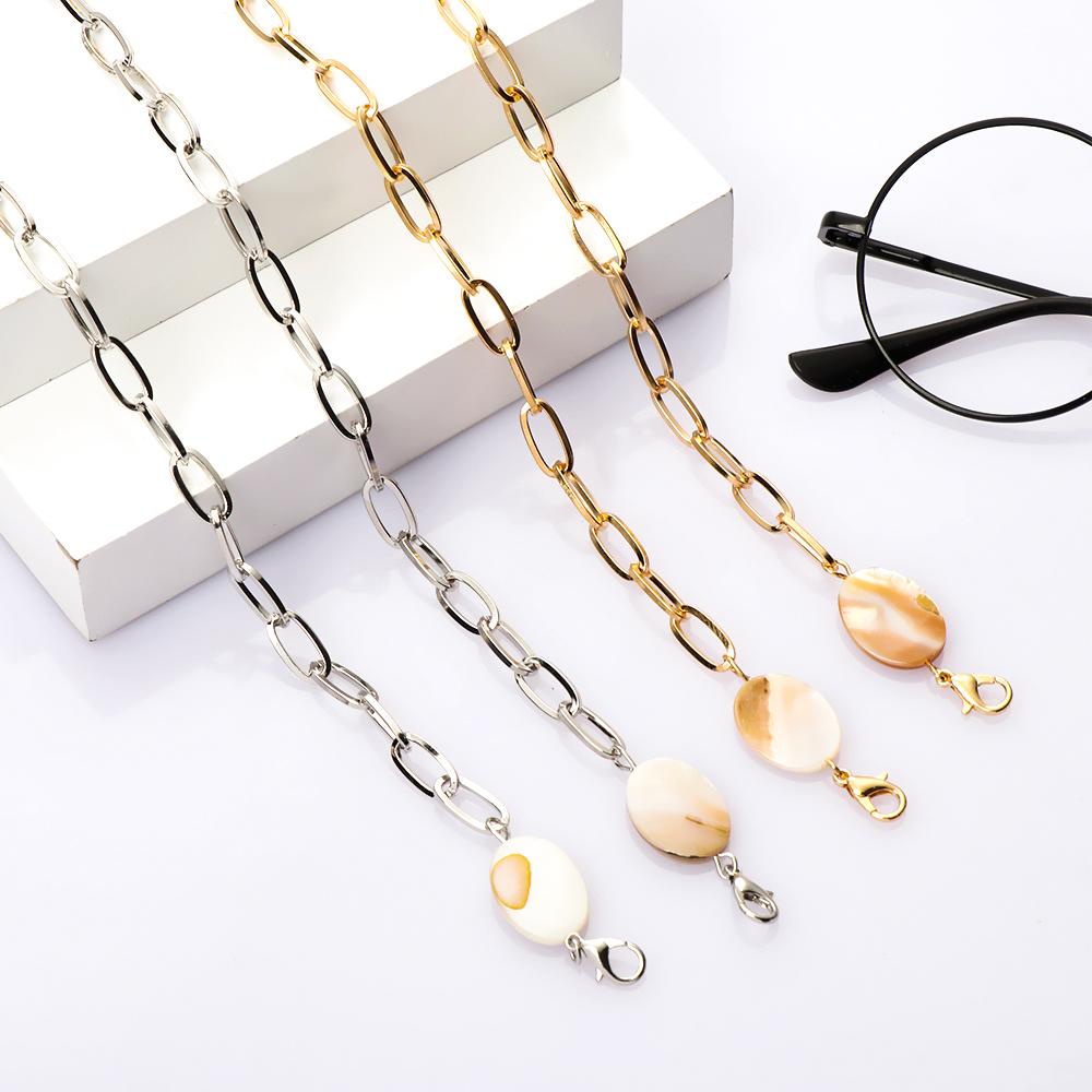 JONYE Dây Đeo Giữ Mắt Kính Chống Trượt Hình Vỏ Sò Dành Cho Nam Nữ
