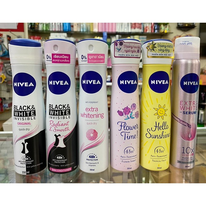 Xịt ngăn mùi NIVEA Spray