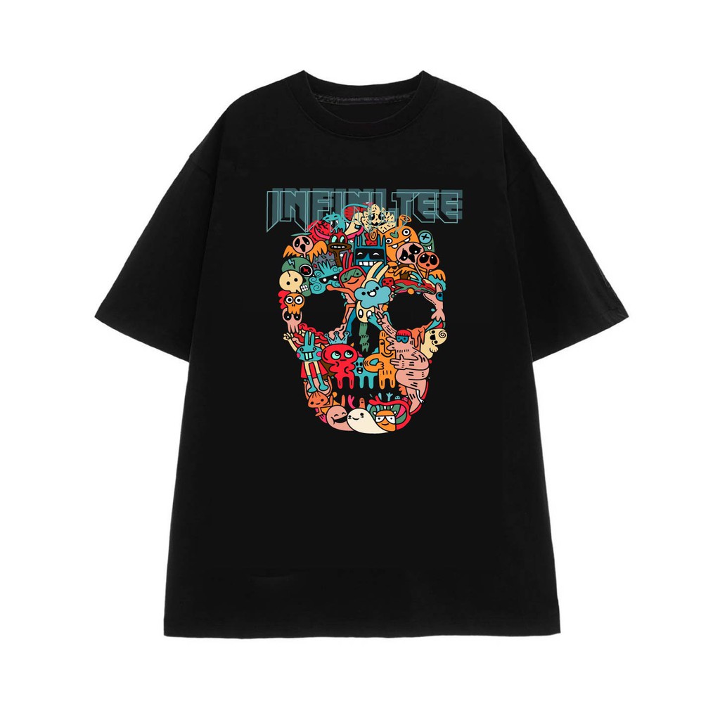 Áo thun INFINITEE Fni0370, Thun 100% Cotton - form rộng Unisex.