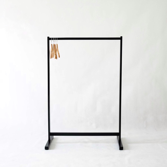 Kệ Treo Quần Áo Đơn Style Hàn Quốc - Size L Màu Đen - Hàng Cao Cấp Loại 1 | BigBuy360 - bigbuy360.vn