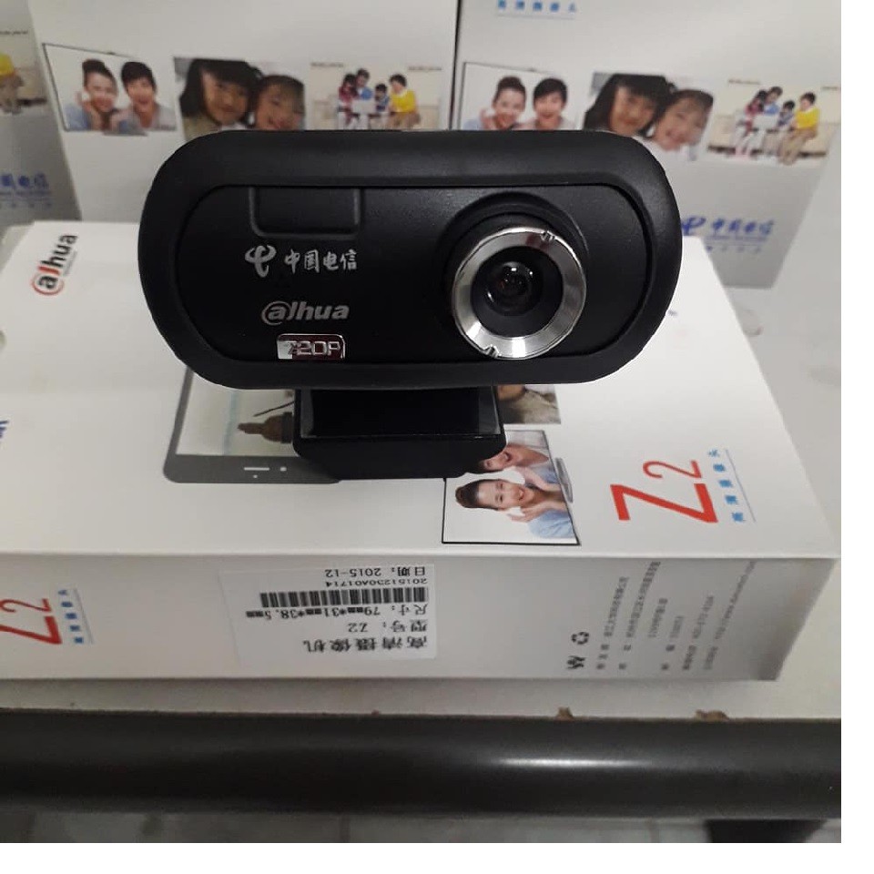 Webcam máy tính Dahua Z2 HD rõ nét - Thu hình cho máy tính, pc, TV, để bàn - Rõ nét - Chân thực