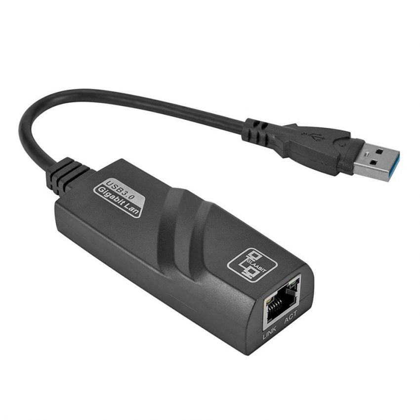 Có dây USB 3.0 đến Card mạng Gigabit Không có trình điều khiển Bên ngoài Cắm và Chạy Card mạng Usb Sang Rj45 Có dây cho Máy tính xách tay Pc