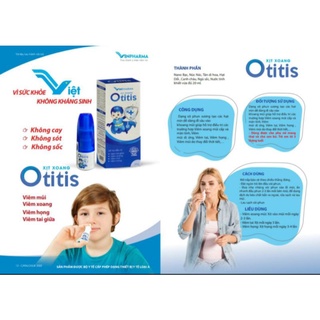 XỊT XOANG OTITIS (Lọ 20ml)