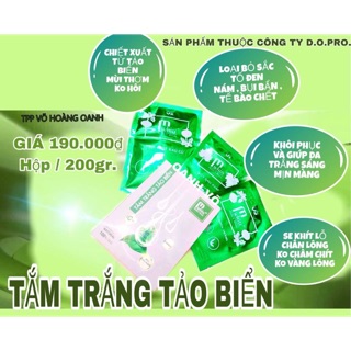 Combo 3 hộp tắm trắng tảo biển