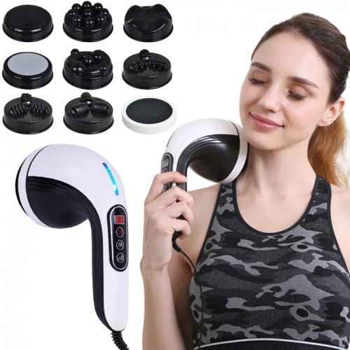 Máy Massage Cầm Tay 8 Đầu Puli PL607AC3 Cao Cấp