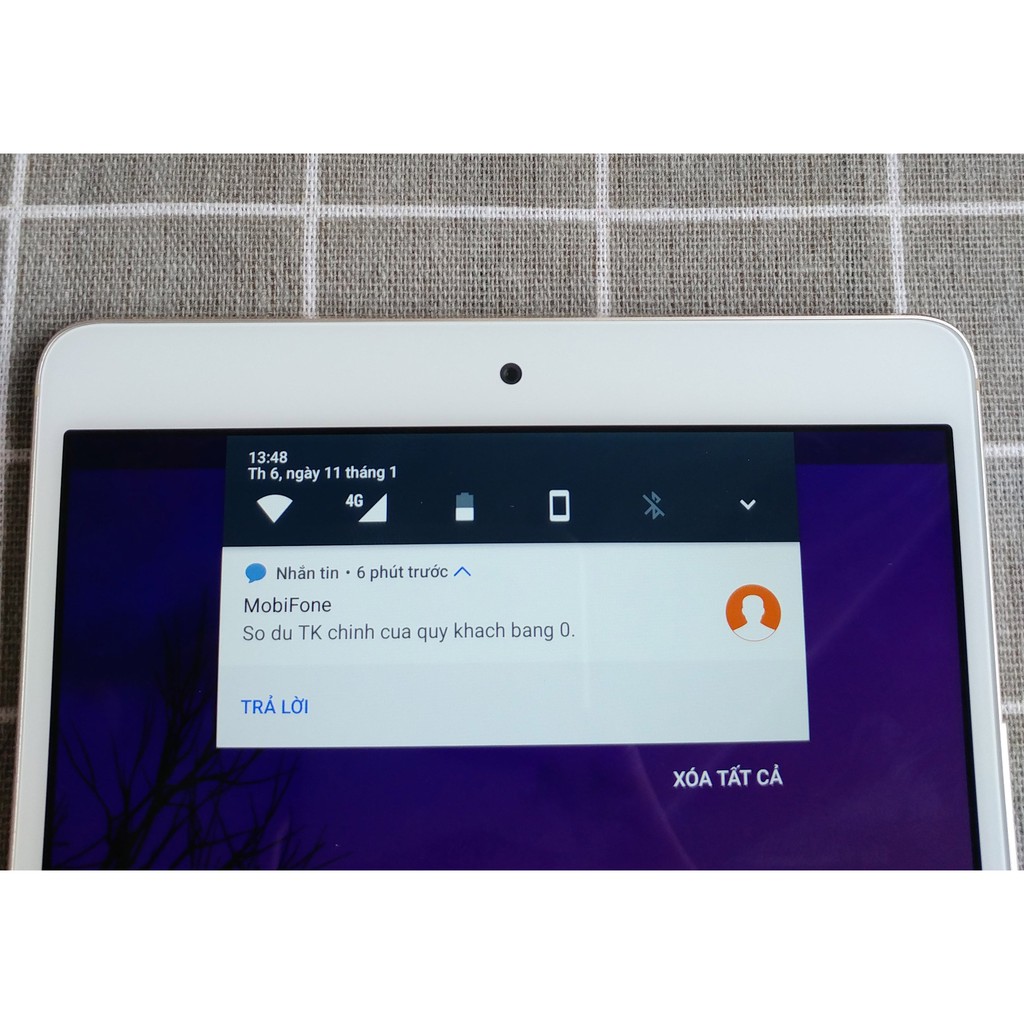 Máy Tính Bảng Huawei Dtab D01J- Ram 3GB, Màn 2K ,Cấu Hình Khủng Chơi Game , Vân Tay 1 Chạm