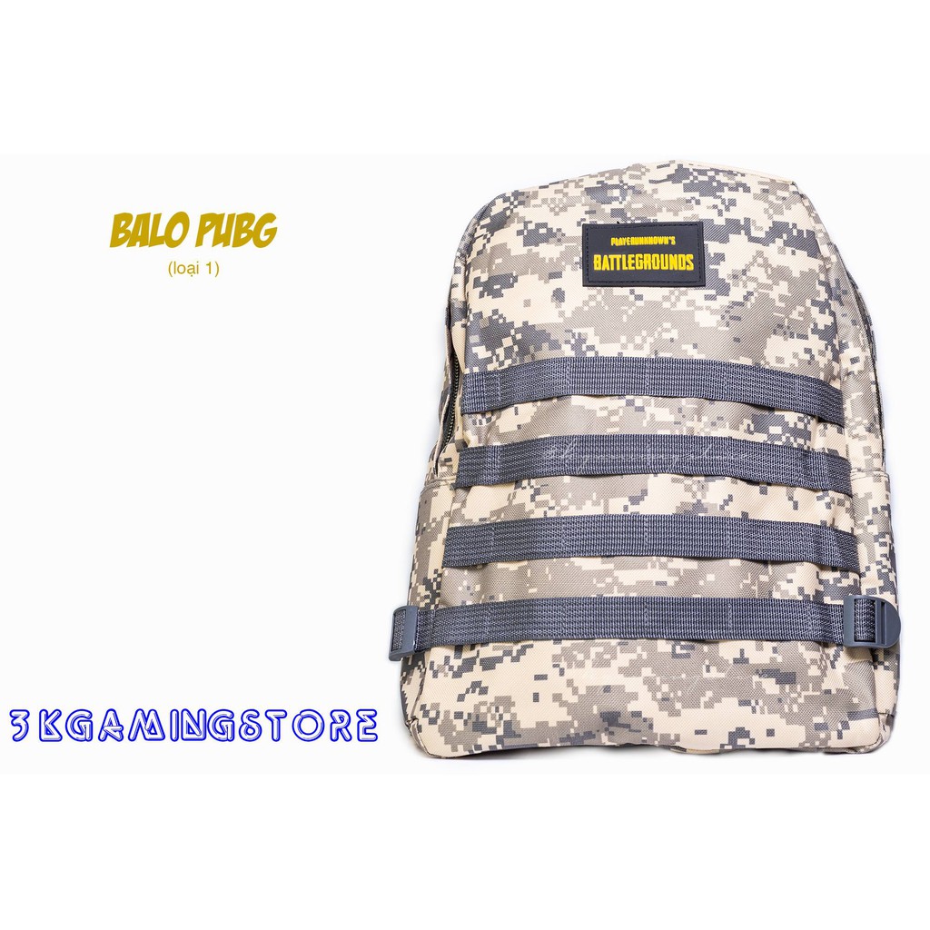 Combo - Balo PUBG Thời Trang Size 42 cm + Lót Chuột Size 80x30 Hoặc 90x40